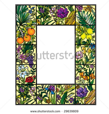 stock-vector-frame-stained-glass-29639809