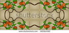 stock-vector-fruit-branch-stained-glass-window-160564580